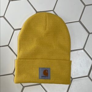 NWOT Carhartt Yellow Beanie